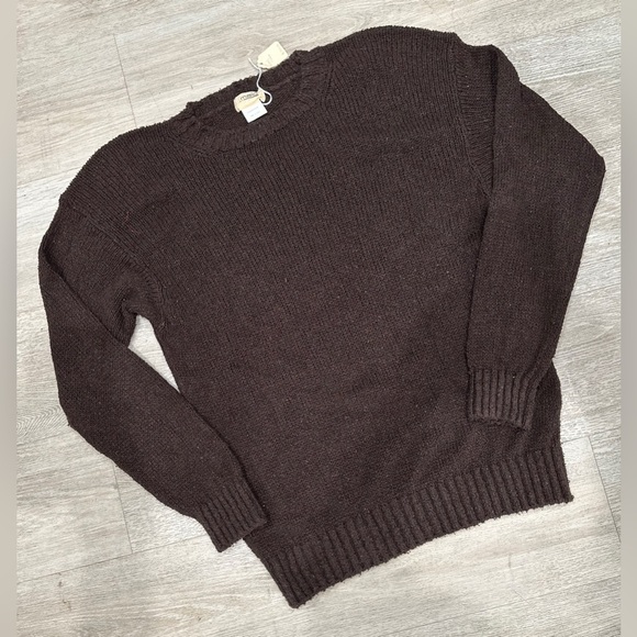 1990s Malo Knitted 100% Silk Knitted Oversized Sweater w original tags - Picture 1 of 11
